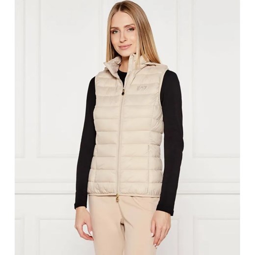 EA7 Bezrękawnik | Regular Fit ze sklepu Gomez Fashion Store w kategorii Kamizelki damskie - zdjęcie 184327442