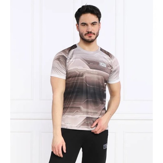 EA7 T-shirt | Regular Fit ze sklepu Gomez Fashion Store w kategorii T-shirty męskie - zdjęcie 184327480