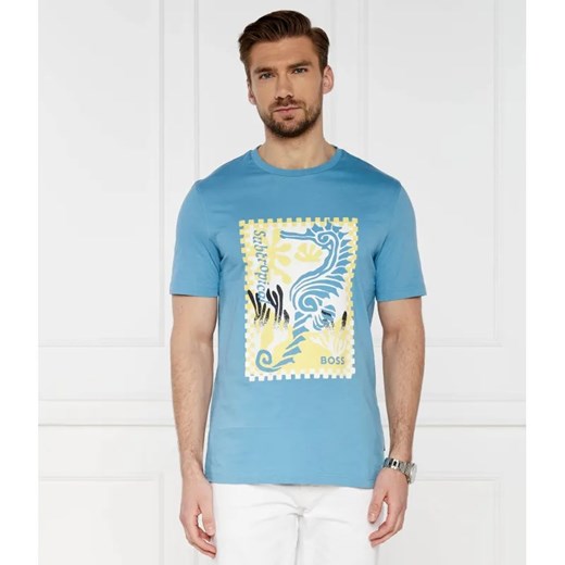 BOSS ORANGE T-shirt | Regular Fit ze sklepu Gomez Fashion Store w kategorii T-shirty męskie - zdjęcie 184327524