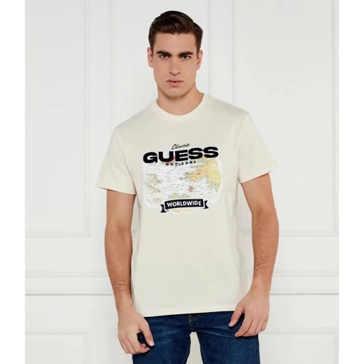 GUESS T-shirt | Regular Fit ze sklepu Gomez Fashion Store w kategorii T-shirty męskie - zdjęcie 184327534