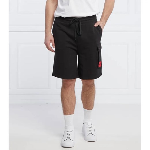HUGO Szorty Dizzi | Regular Fit ze sklepu Gomez Fashion Store w kategorii Spodenki męskie - zdjęcie 184327552