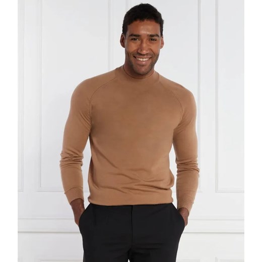 BOSS BLACK Wełniany sweter Perfino | Regular Fit ze sklepu Gomez Fashion Store w kategorii Swetry męskie - zdjęcie 184327561