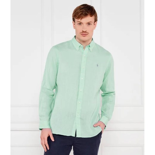 POLO RALPH LAUREN Lniana koszula | Custom fit ze sklepu Gomez Fashion Store w kategorii Koszule męskie - zdjęcie 184327601