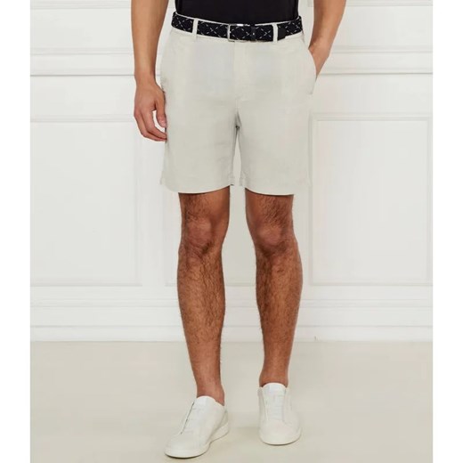 BOSS ORANGE Lniane szorty DS-2-S | Tapered fit 34 Gomez Fashion Store