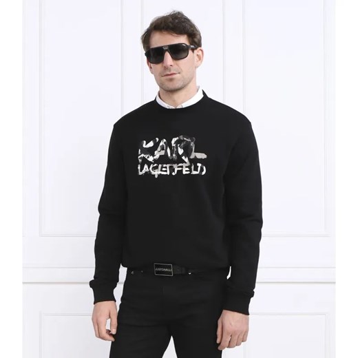 Karl Lagerfeld Bluza | Regular Fit ze sklepu Gomez Fashion Store w kategorii Bluzy męskie - zdjęcie 184327702