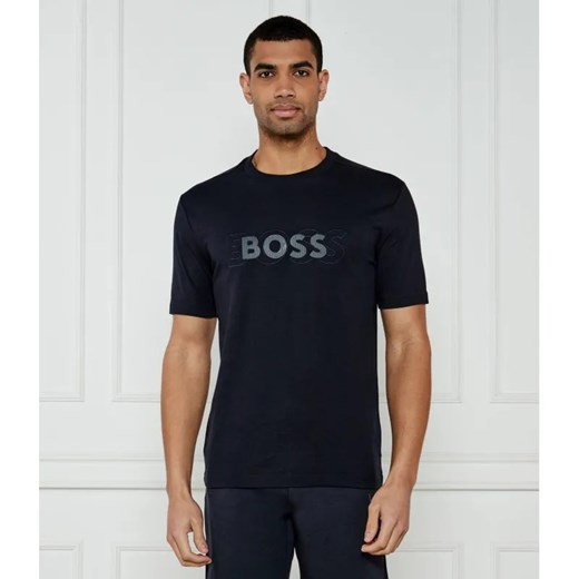 BOSS GREEN T-shirt Tee DropNeedle | Regular Fit ze sklepu Gomez Fashion Store w kategorii T-shirty męskie - zdjęcie 184327741