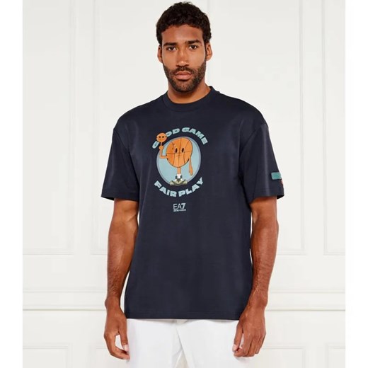 EA7 T-shirt | Modern fit ze sklepu Gomez Fashion Store w kategorii T-shirty męskie - zdjęcie 184327801
