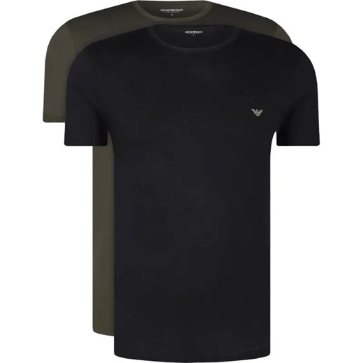 Emporio Armani T-shirt 2-pack | Regular Fit ze sklepu Gomez Fashion Store w kategorii T-shirty męskie - zdjęcie 184327871