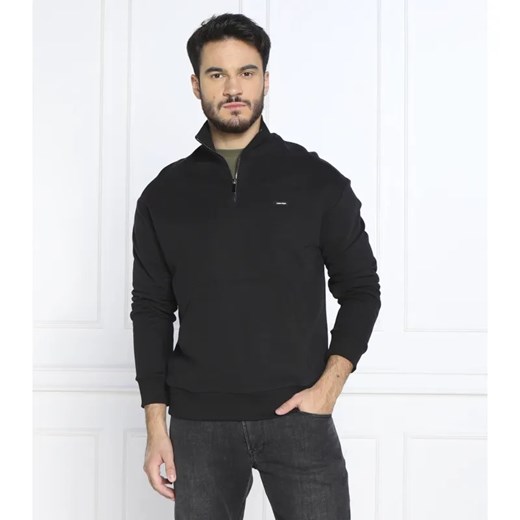 Calvin Klein Bluza QUARTER ZIP | Comfort fit ze sklepu Gomez Fashion Store w kategorii Bluzy męskie - zdjęcie 184327883