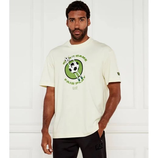 EA7 T-shirt | Modern fit ze sklepu Gomez Fashion Store w kategorii T-shirty męskie - zdjęcie 184327904