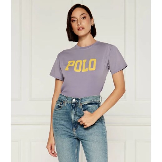 POLO RALPH LAUREN T-shirt | Regular Fit ze sklepu Gomez Fashion Store w kategorii Bluzki damskie - zdjęcie 184327933