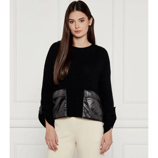 Marc Cain Wełniany sweter | Loose fit ze sklepu Gomez Fashion Store w kategorii Swetry damskie - zdjęcie 184328010