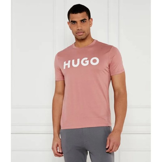 HUGO T-shirt Dulivio | Regular Fit ze sklepu Gomez Fashion Store w kategorii T-shirty męskie - zdjęcie 184328052