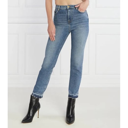 Pinko Jeansy SISSY SLIM DENIM COMFORT VINTA | Slim Fit ze sklepu Gomez Fashion Store w kategorii Jeansy damskie - zdjęcie 184328061