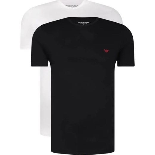 Emporio Armani T-shirt 2-pack | Regular Fit ze sklepu Gomez Fashion Store w kategorii T-shirty męskie - zdjęcie 184328082