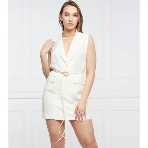 Patrizia Pepe Lniana sukienka ze sklepu Gomez Fashion Store w kategorii Sukienki - zdjęcie 184328101