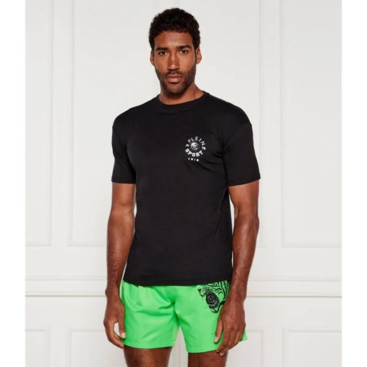 Plein Sport T-shirt | Regular Fit ze sklepu Gomez Fashion Store w kategorii T-shirty męskie - zdjęcie 184328120