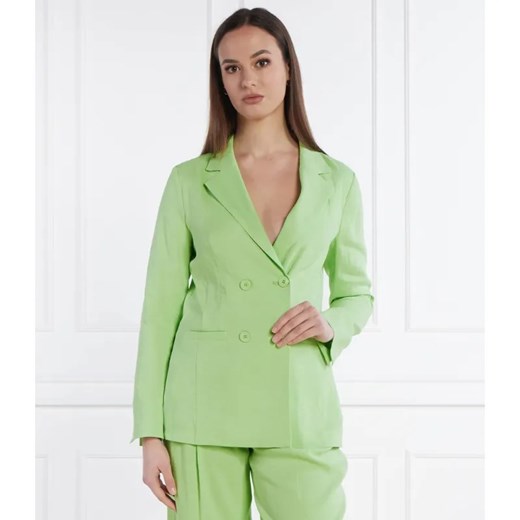 Marc Cain Lniana marynarka | Regular Fit ze sklepu Gomez Fashion Store w kategorii Marynarki damskie - zdjęcie 184328132