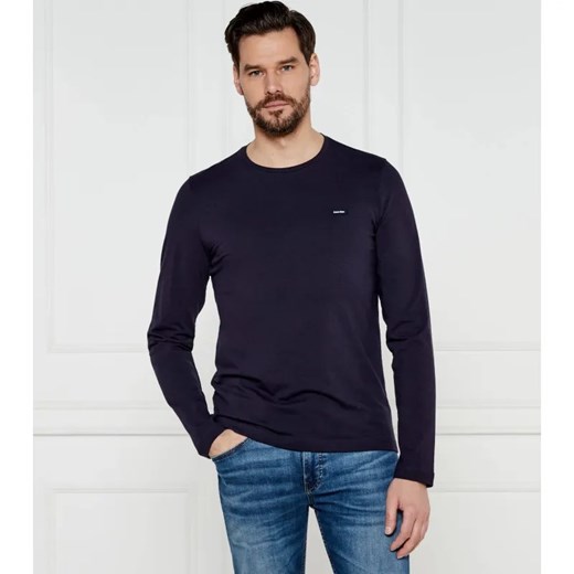 Calvin Klein Longsleeve | Slim Fit | stretch ze sklepu Gomez Fashion Store w kategorii T-shirty męskie - zdjęcie 184328173