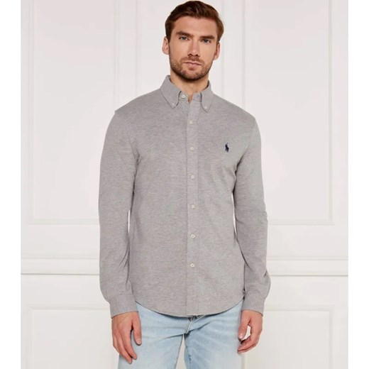 POLO RALPH LAUREN Koszula | Regular Fit | pique ze sklepu Gomez Fashion Store w kategorii Koszule męskie - zdjęcie 184328183