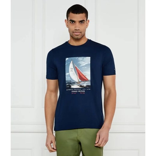 Tommy Hilfiger T-shirt | Regular Fit ze sklepu Gomez Fashion Store w kategorii T-shirty męskie - zdjęcie 184328200
