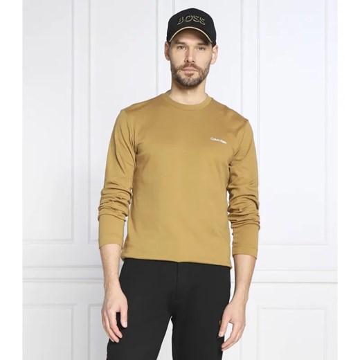 Calvin Klein Longsleeve MICRO LOGO | Slim Fit ze sklepu Gomez Fashion Store w kategorii T-shirty męskie - zdjęcie 184328261