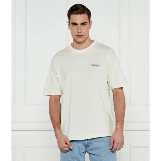Guess Jeans T-shirt AMERICAN | Oversize fit ze sklepu Gomez Fashion Store w kategorii T-shirty męskie - zdjęcie 184328274