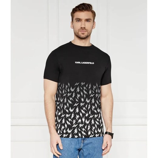Karl Lagerfeld T-shirt | Regular Fit | stretch ze sklepu Gomez Fashion Store w kategorii T-shirty męskie - zdjęcie 184328291