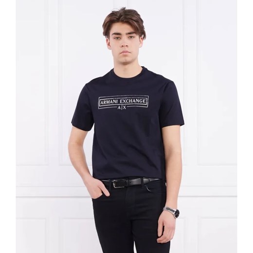 Armani Exchange T-shirt | Regular Fit ze sklepu Gomez Fashion Store w kategorii T-shirty męskie - zdjęcie 184328324