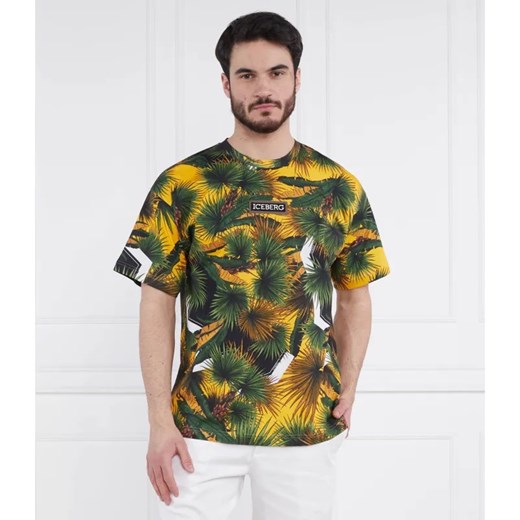 Iceberg T-shirt | Regular Fit ze sklepu Gomez Fashion Store w kategorii T-shirty męskie - zdjęcie 184328360