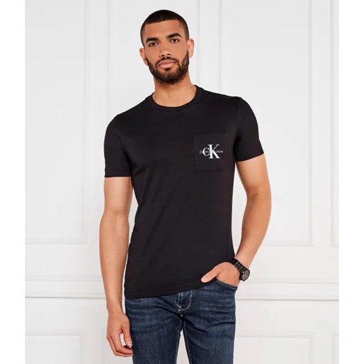 Calvin Klein Jeans T-shirt | Slim Fit ze sklepu Gomez Fashion Store w kategorii T-shirty męskie - zdjęcie 184328400
