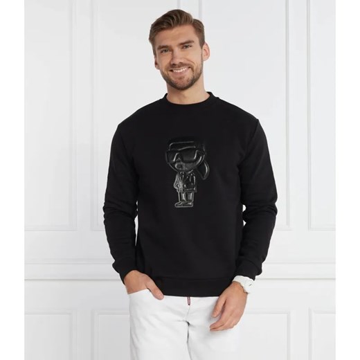 Karl Lagerfeld Bluza CREWNECK | Regular Fit ze sklepu Gomez Fashion Store w kategorii Bluzy męskie - zdjęcie 184328421