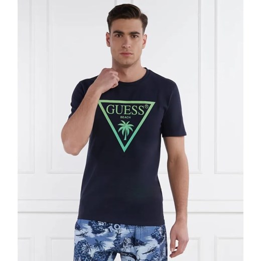 Guess Underwear  T-shirt | Slim Fit | stretch ze sklepu Gomez Fashion Store w kategorii T-shirty męskie - zdjęcie 184328442