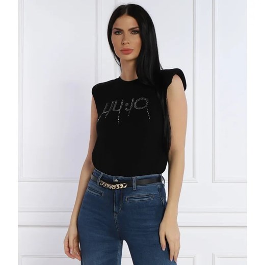 Liu Jo T-shirt | Regular Fit ze sklepu Gomez Fashion Store w kategorii Bluzki damskie - zdjęcie 184328451
