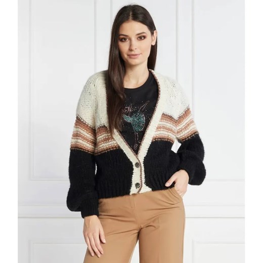 Liu Jo Kardigan | Regular Fit | z dodatkiem wełny ze sklepu Gomez Fashion Store w kategorii Swetry damskie - zdjęcie 184328454
