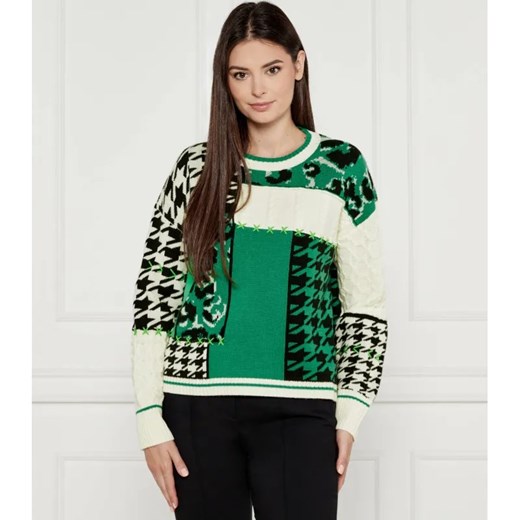 Marc Cain Wełniany sweter | Regular Fit ze sklepu Gomez Fashion Store w kategorii Swetry damskie - zdjęcie 184328462