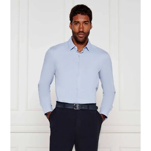 BOSS BLACK Koszula P-HANK-s-kent-C1-222 | Slim Fit ze sklepu Gomez Fashion Store w kategorii Koszule męskie - zdjęcie 184328463