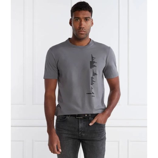 BOSS GREEN T-shirt Tee 7 | Regular Fit | stretch ze sklepu Gomez Fashion Store w kategorii T-shirty męskie - zdjęcie 184328523