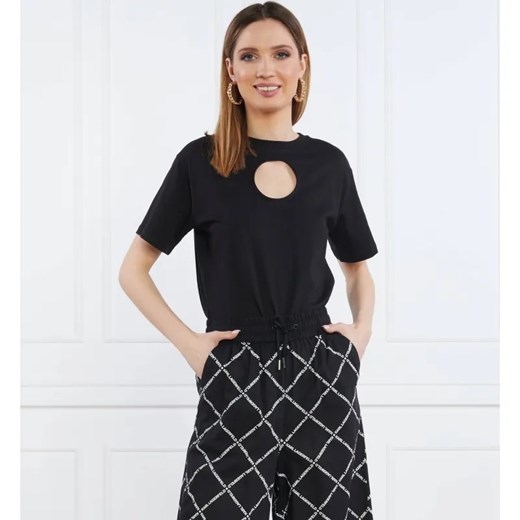 Karl Lagerfeld T-shirt | Regular Fit ze sklepu Gomez Fashion Store w kategorii Bluzki damskie - zdjęcie 184328540