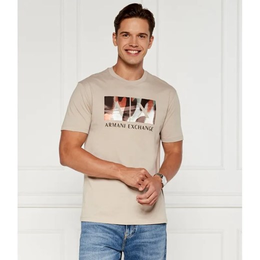 Armani Exchange T-shirt | Regular Fit ze sklepu Gomez Fashion Store w kategorii T-shirty męskie - zdjęcie 184328552