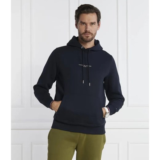 Tommy Hilfiger Bluza TOMMY LOGO TIPPED HOODY | Regular Fit ze sklepu Gomez Fashion Store w kategorii Bluzy męskie - zdjęcie 184328581