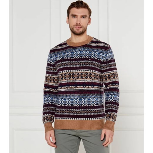 Tommy Hilfiger Wełniany sweter | Regular Fit ze sklepu Gomez Fashion Store w kategorii Swetry męskie - zdjęcie 184328601