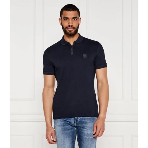 BOSS ORANGE Polo Passerzip | Slim Fit ze sklepu Gomez Fashion Store w kategorii T-shirty męskie - zdjęcie 184328624