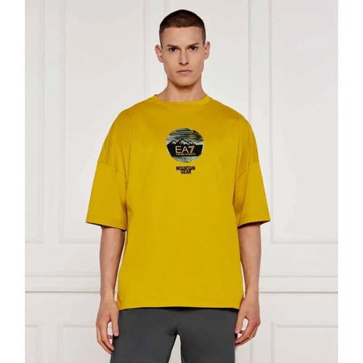 EA7 T-shirt | Oversize fit ze sklepu Gomez Fashion Store w kategorii T-shirty męskie - zdjęcie 184328650