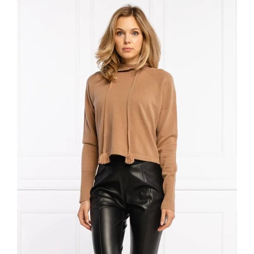 Marella Wełniany sweter | Relaxed fit | z dodatkiem kaszmiru ze sklepu Gomez Fashion Store w kategorii Swetry damskie - zdjęcie 184328682