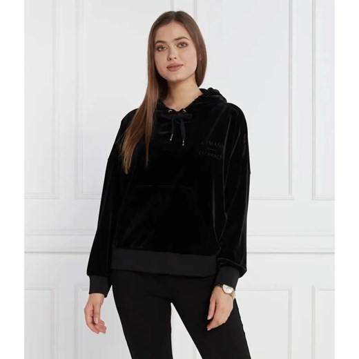 Armani Exchange Bluza | Regular Fit ze sklepu Gomez Fashion Store w kategorii Bluzy damskie - zdjęcie 184328743