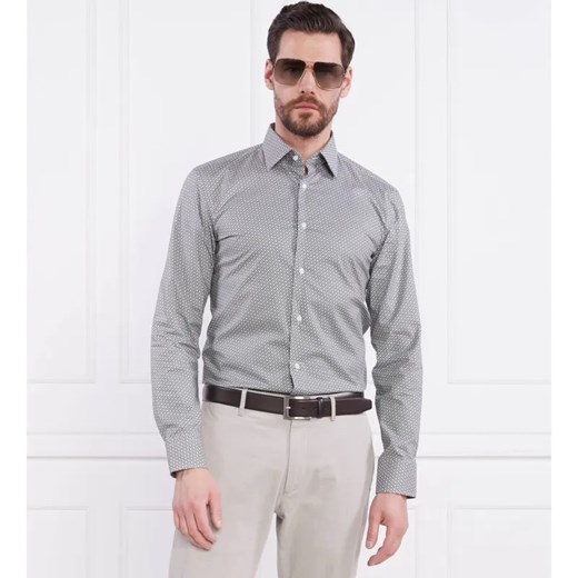 BOSS BLACK Koszula H-HANK-kent-C1-214 | Slim Fit ze sklepu Gomez Fashion Store w kategorii Koszule męskie - zdjęcie 184328784