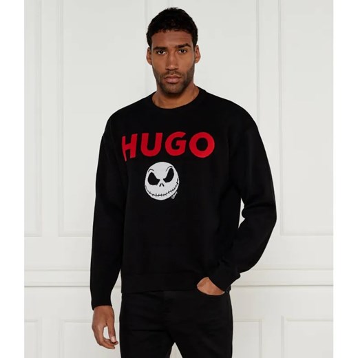 HUGO Sweter HUGO x Disney Selm_NBC | Loose fit ze sklepu Gomez Fashion Store w kategorii Swetry męskie - zdjęcie 184328833
