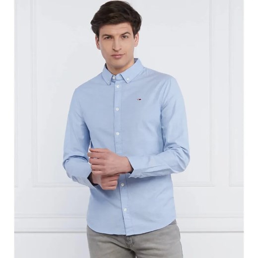 Tommy Jeans Koszula | Slim Fit | oxford ze sklepu Gomez Fashion Store w kategorii Koszule męskie - zdjęcie 184328854