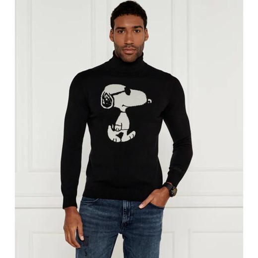 ST.Barth Golf DOLCEVITA MC2 ST. BARTH X PEANUTS | z dodatkiem wełny i kaszmiru ze sklepu Gomez Fashion Store w kategorii Swetry męskie - zdjęcie 184328904